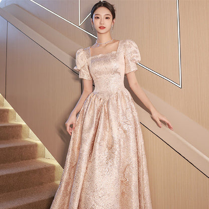 Women Evening Dresses Women Champagne