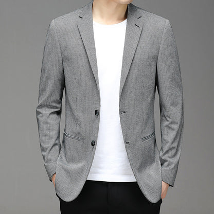 Spring New Suit Men"S Korean Plaid Non Iron Casual Small Suit Coat Fashion Men"S Wholesale