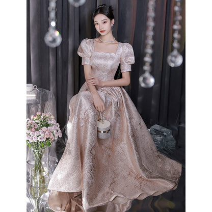 Women Evening Dresses Women Champagne