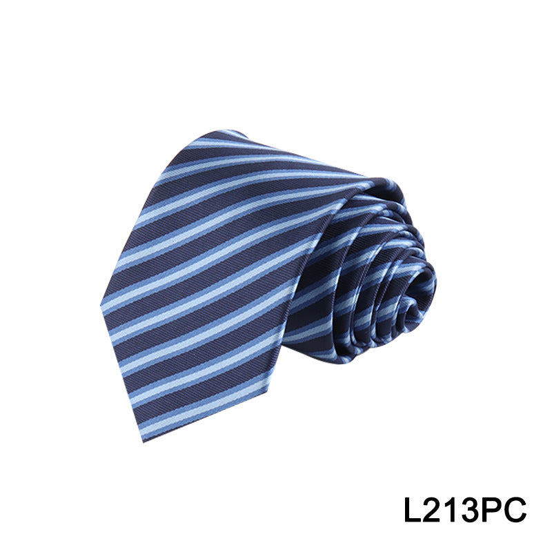 Mens Fashion Casual Wedding Striped Tie